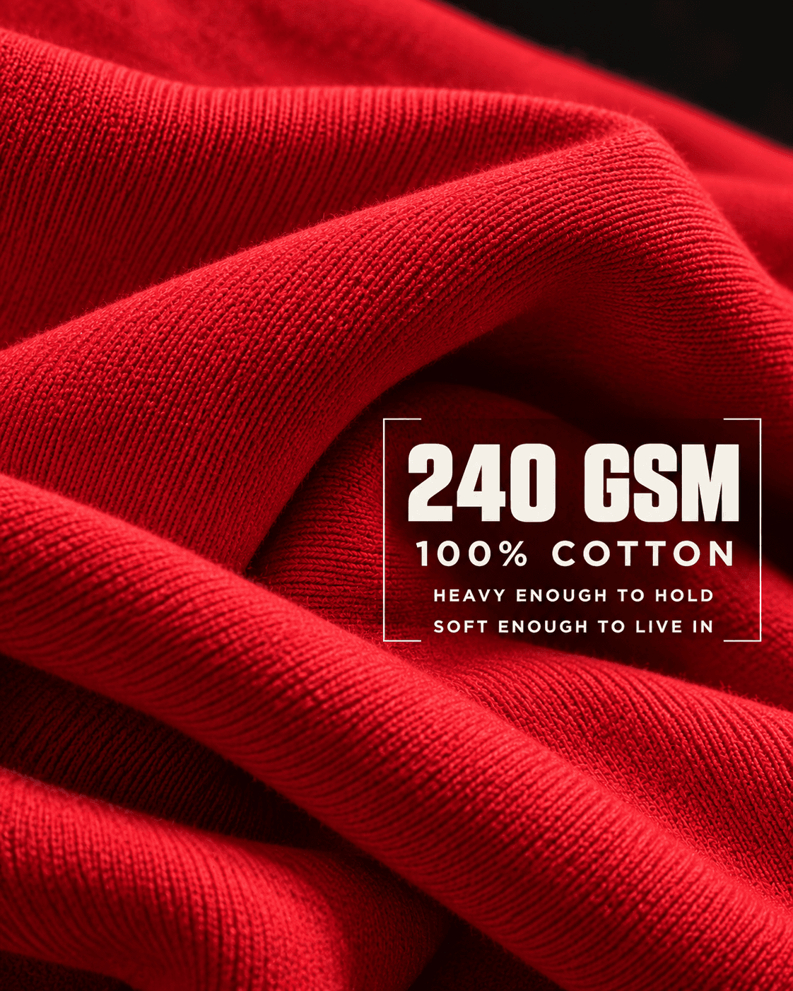Red Porsche t-shirt fabric close-up